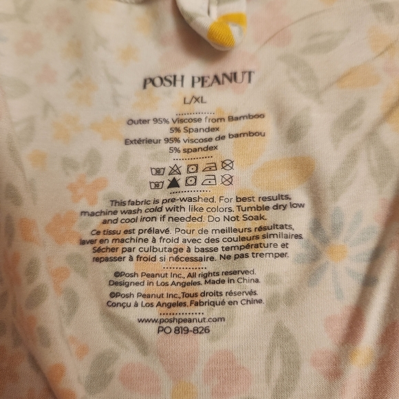 Posh Peanut Maternity and Nursing Postpartum Robe - Picture 3 of 4